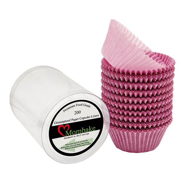 Mombake Greaseproof Baking Cups Light Purple
